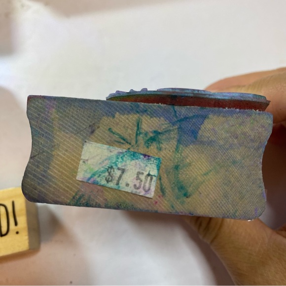 Assorted Wooden Stamps Set 7 pieces - Picture 11 of 16